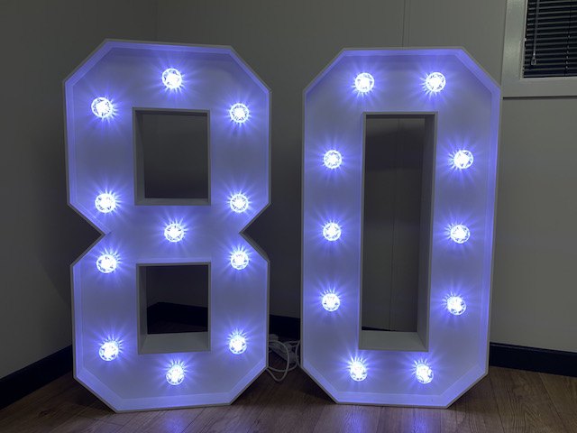 Light Up 80 Numbers