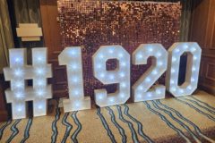 Light Up Letters Hire