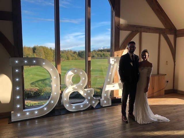 Light Up Letter Hire