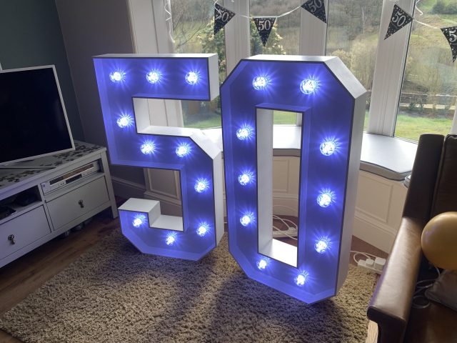 Light Up 50 Numbers