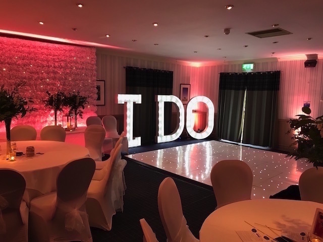 Light Up Letters Hire