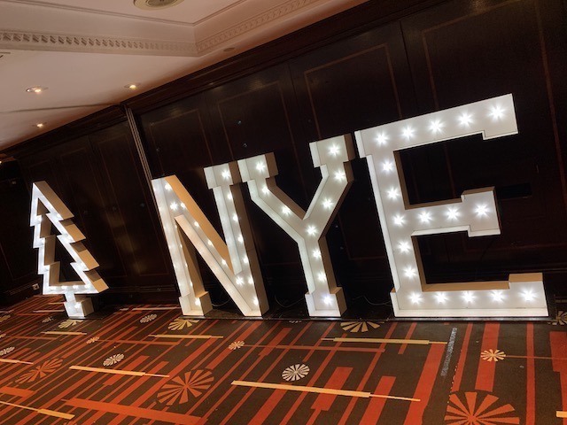 Light Up Letters Hire